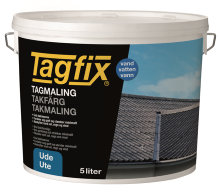 Takfärg Svart 5 L Tagfix